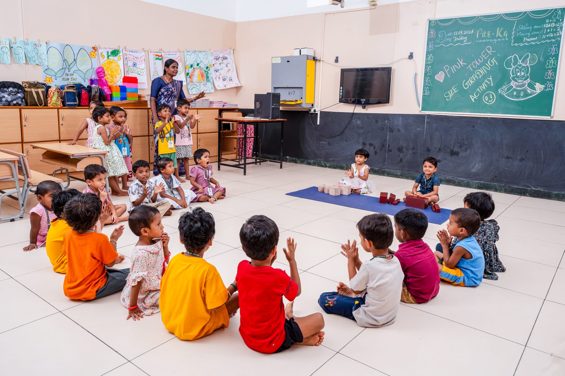 Preschool at Kongu National School