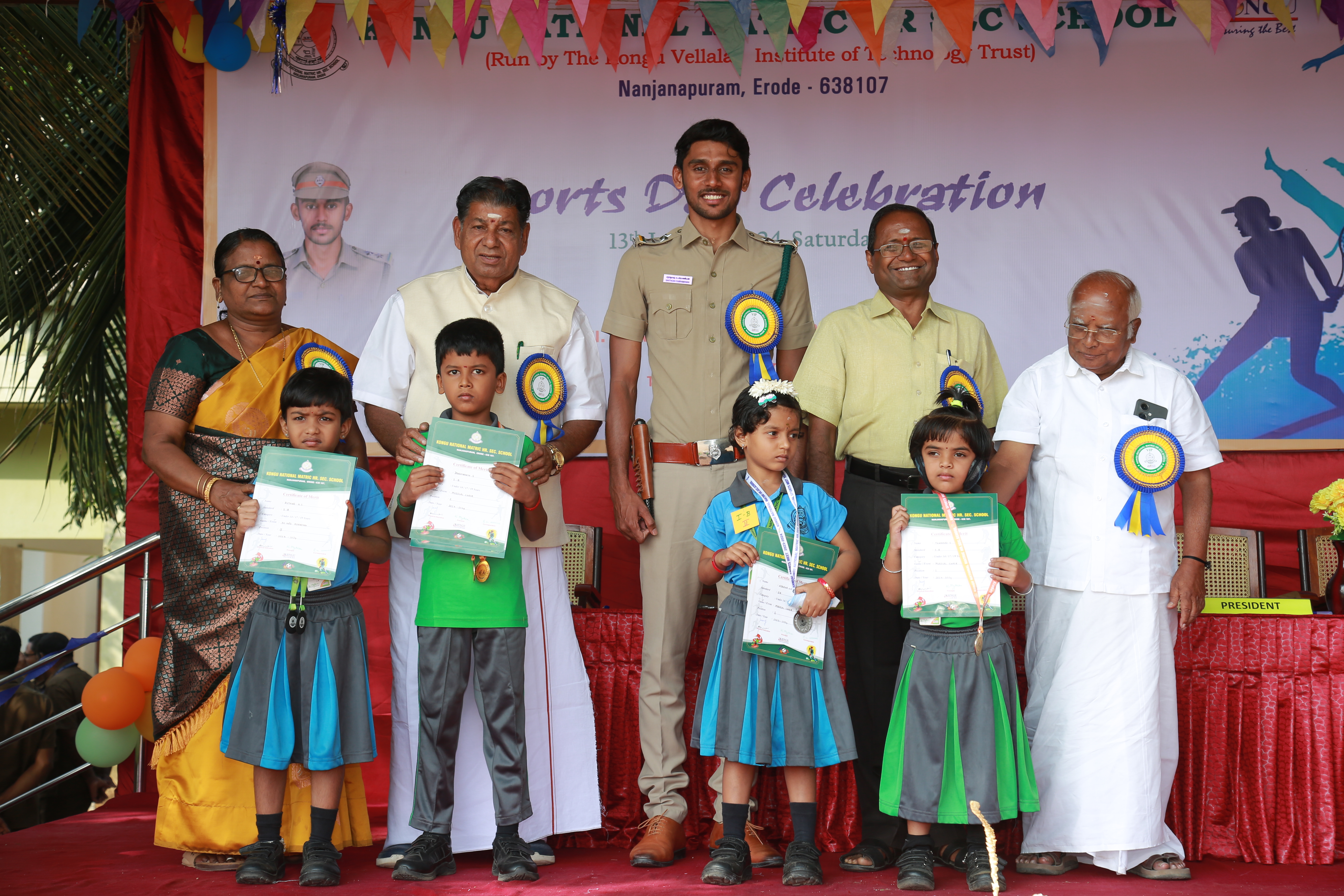 Junior Athletics Prize Distribution