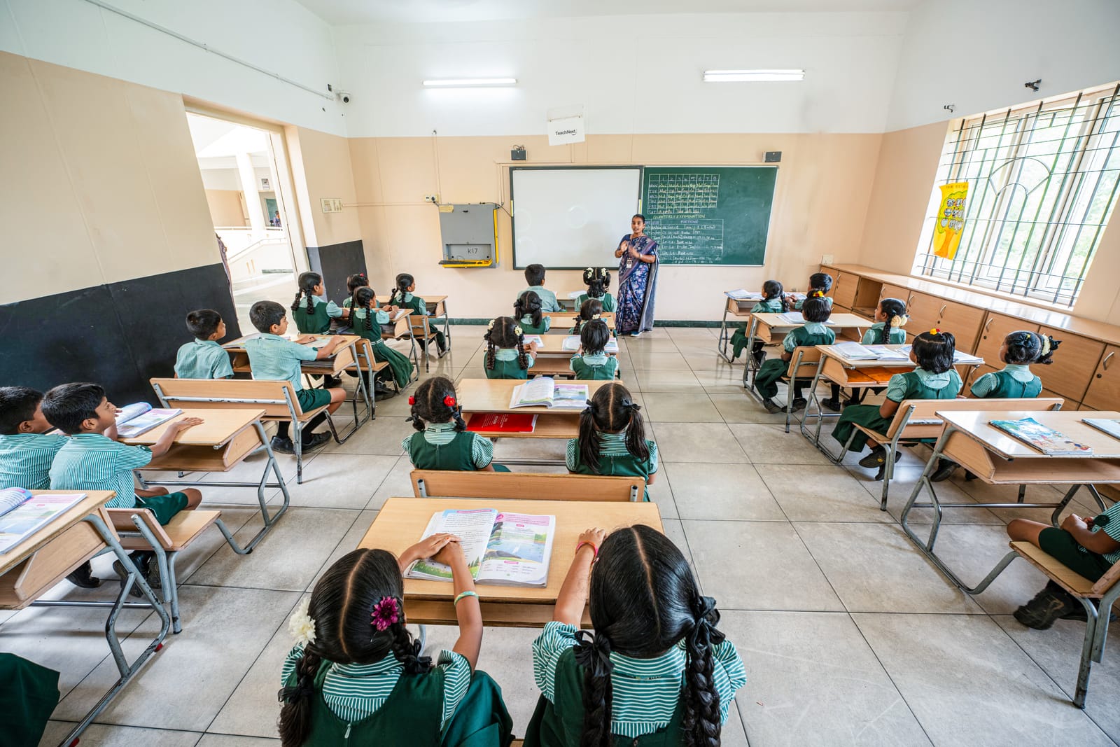 Classrooms at Kongu National School