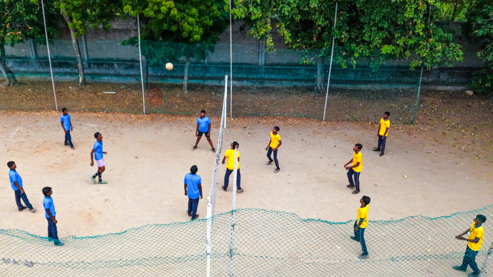 Sports Area at Kongu National School