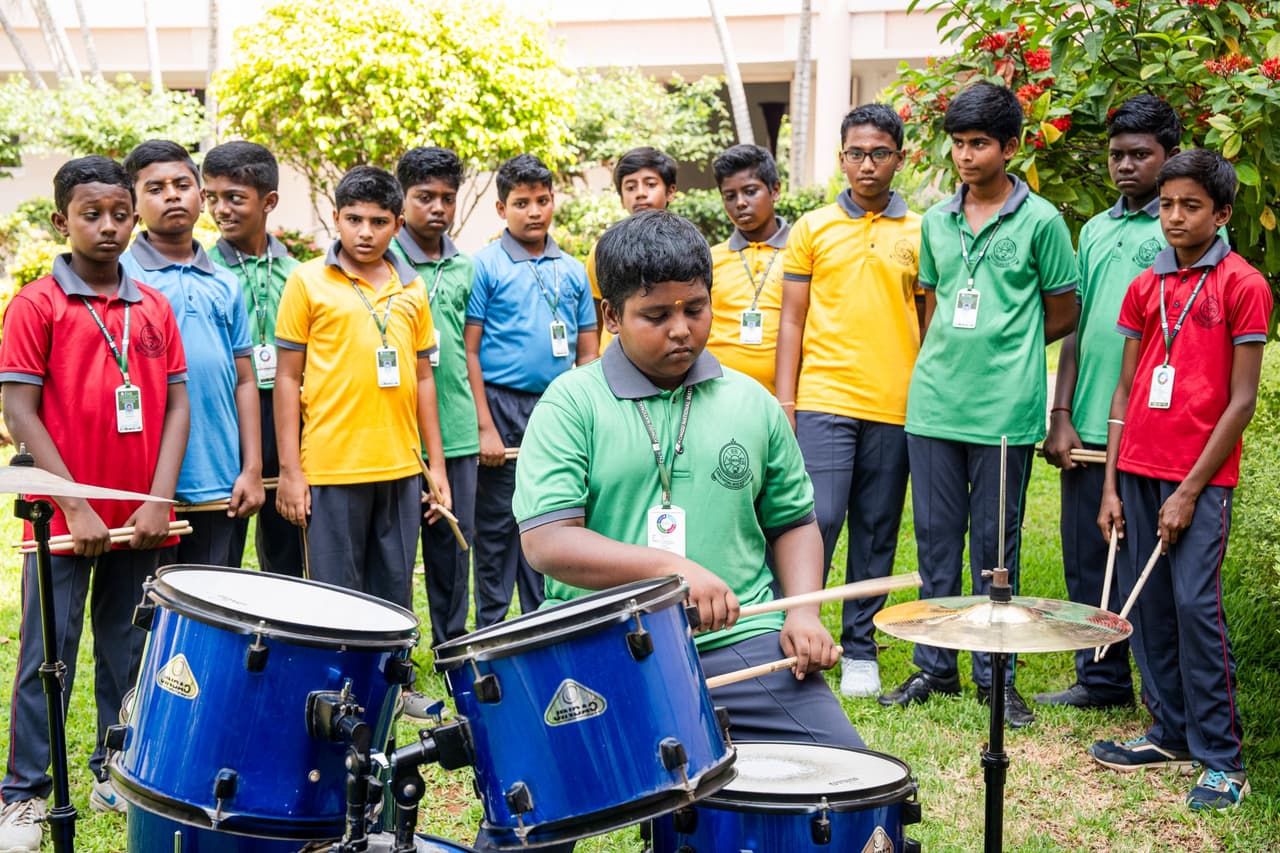 School Band - Drums & Percussion