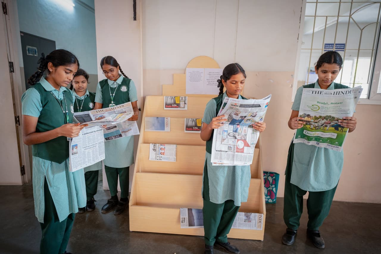 Student News Anchoring & Reading Activity