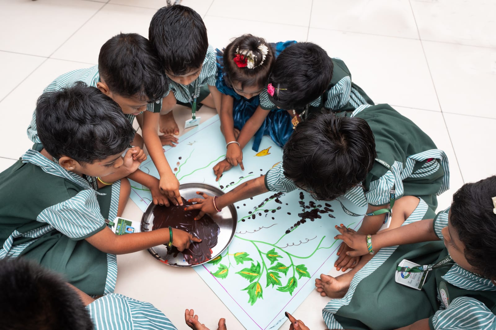 Art at Kongu National School